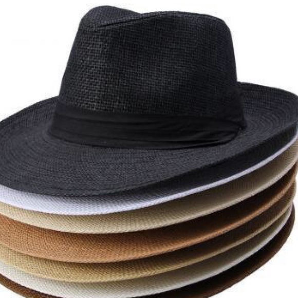 Woven Fedora hat - Picture 6 of 7